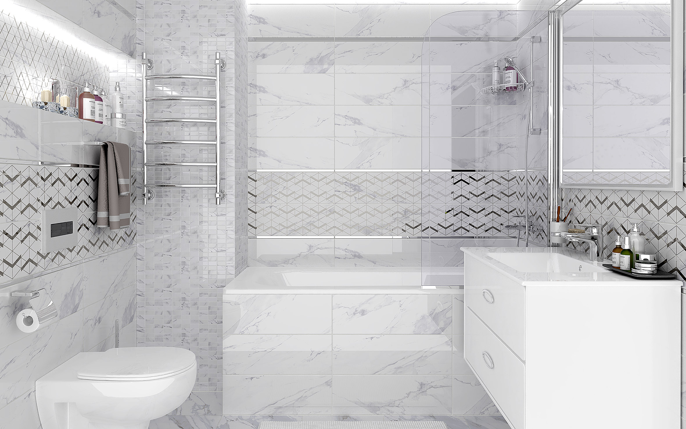 Lord белый 20x60