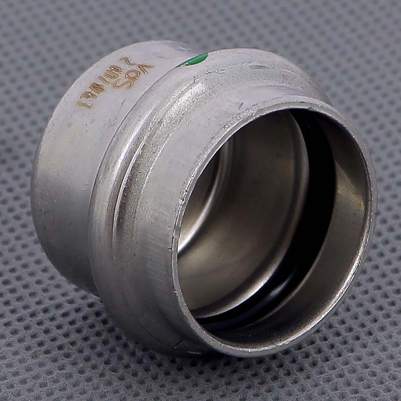 Заглушка пресс 28 нержавеющая сталь Sanpress Inox VIEGA