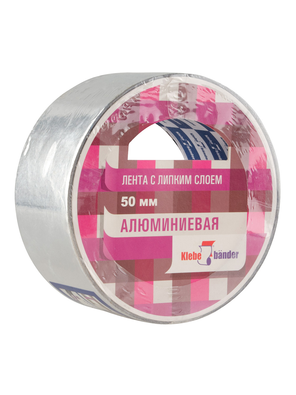 Скотч алюмин. 50 мм х 40 м (50 мкм)  (6/36)