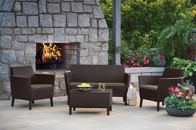 Диван Салемо 2-х местный (Salemo 2 Sofa), коричневый