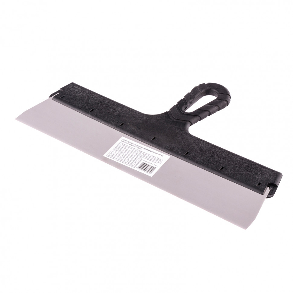 Шпатель фасадный из нержавеющей стали, 350 мм, пластмассовая ручка Sparta (85153)