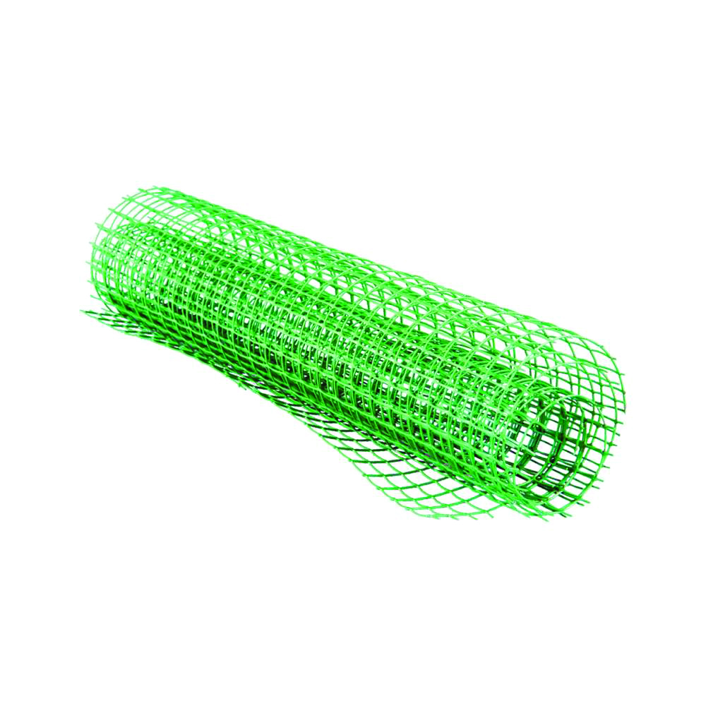 Сетка садовая пласт. 20*20 мм  рулон 1,5 х 10 м (зеленая) (1) "альтернатива" м2830