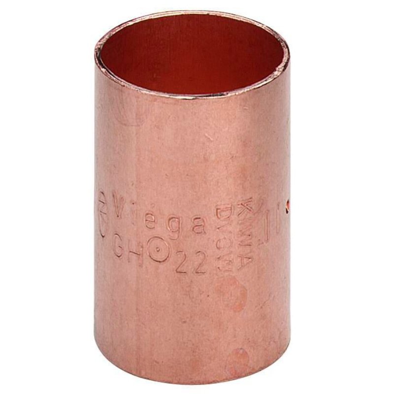 Муфта равнопроходная VIEGA под пайку 42 мм медная
