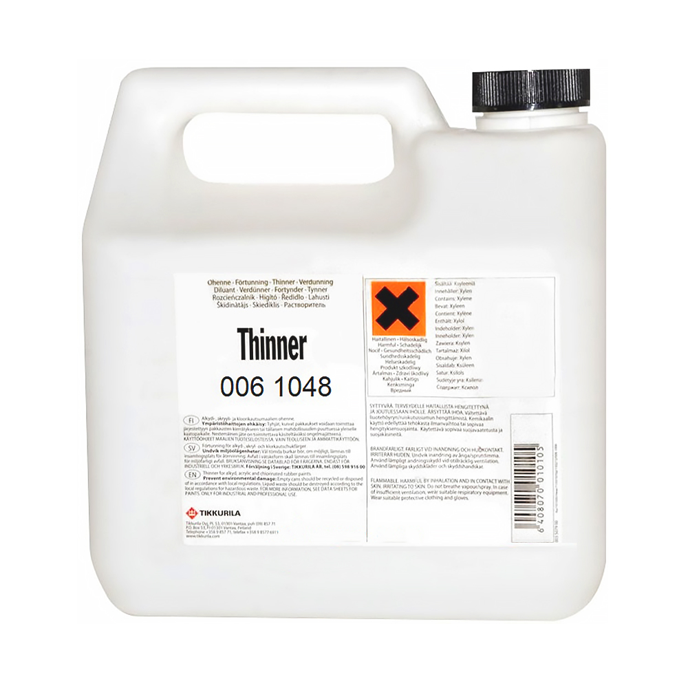 Растворитель 1048   3 л (1/144) "тиккурила"