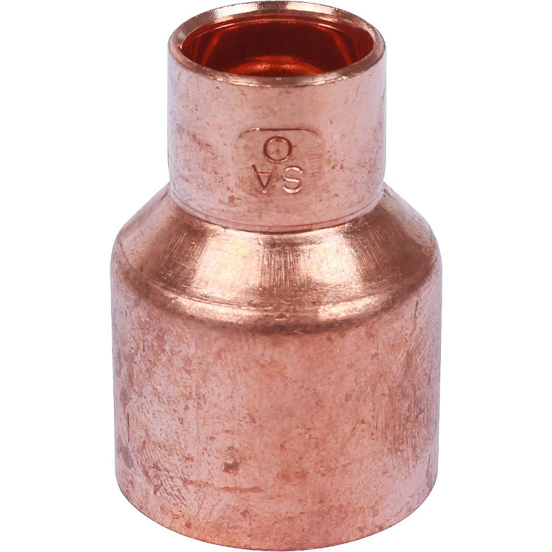 Муфта медная 28x15 переходная однораструбная SANHA под пайку 152432815