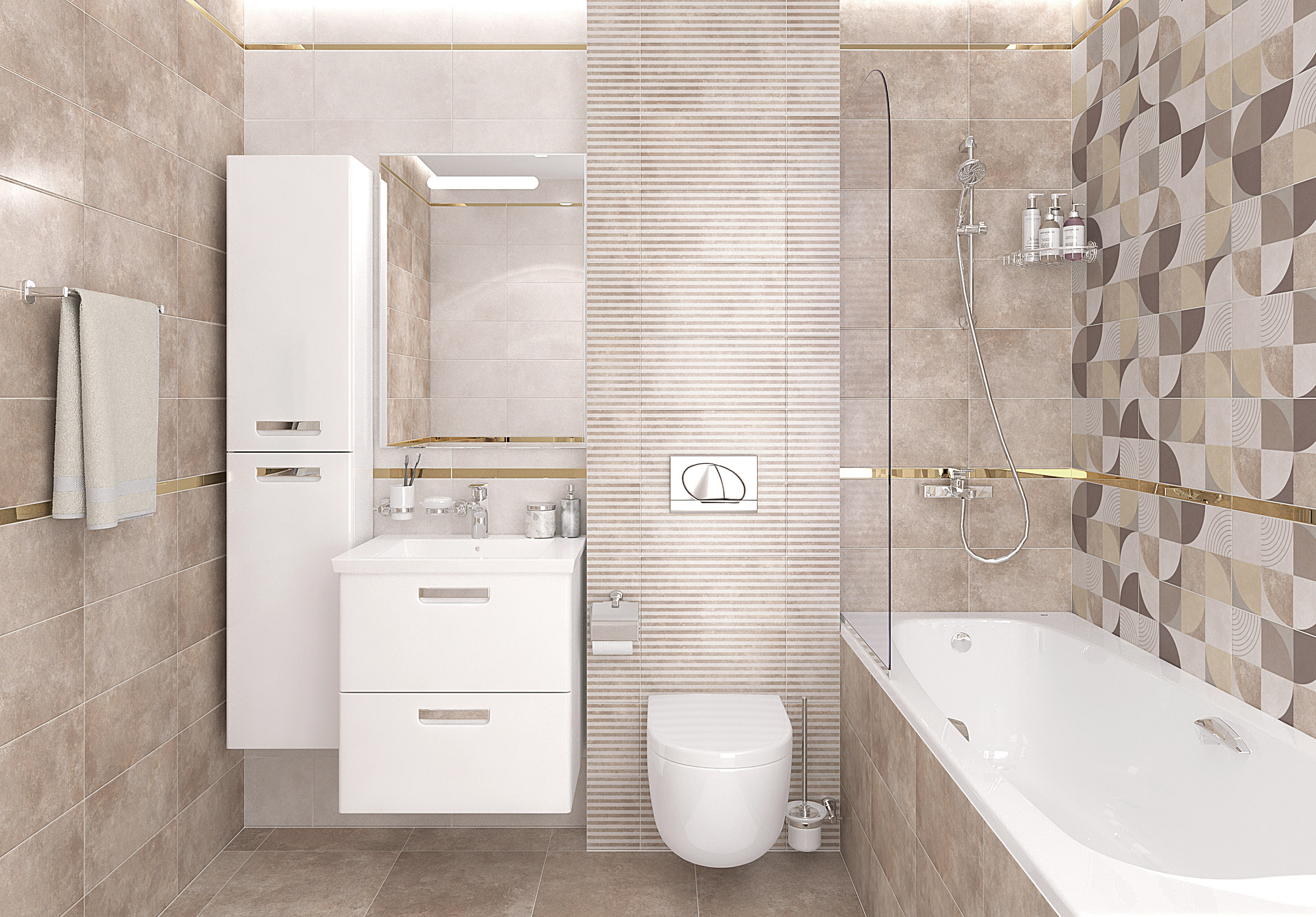 Atlas бежевый 08-00-11- 20x40