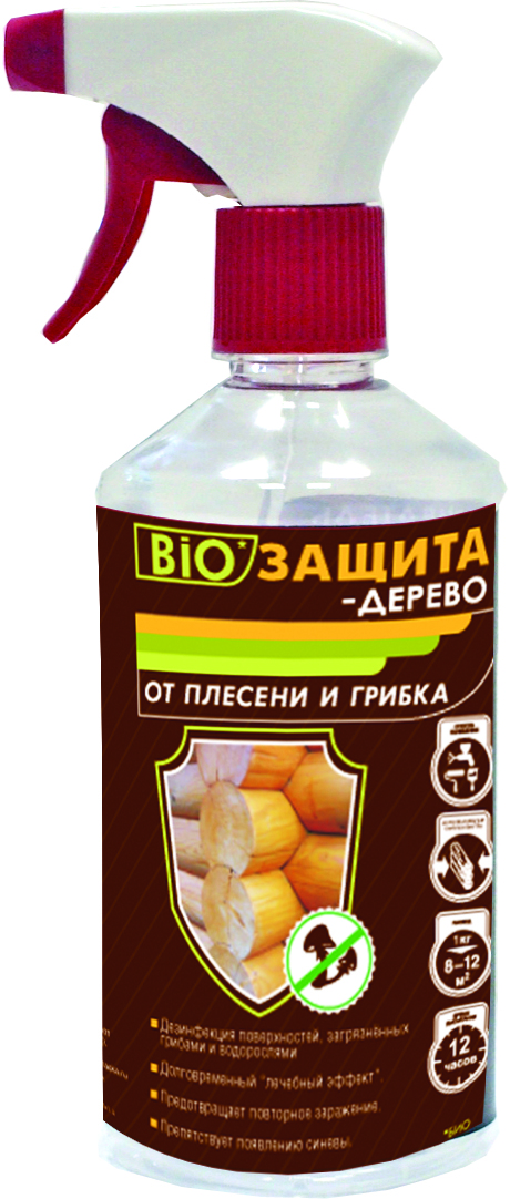 Биозащита-дерево тонированная 0,5 кг (12) "вгт"