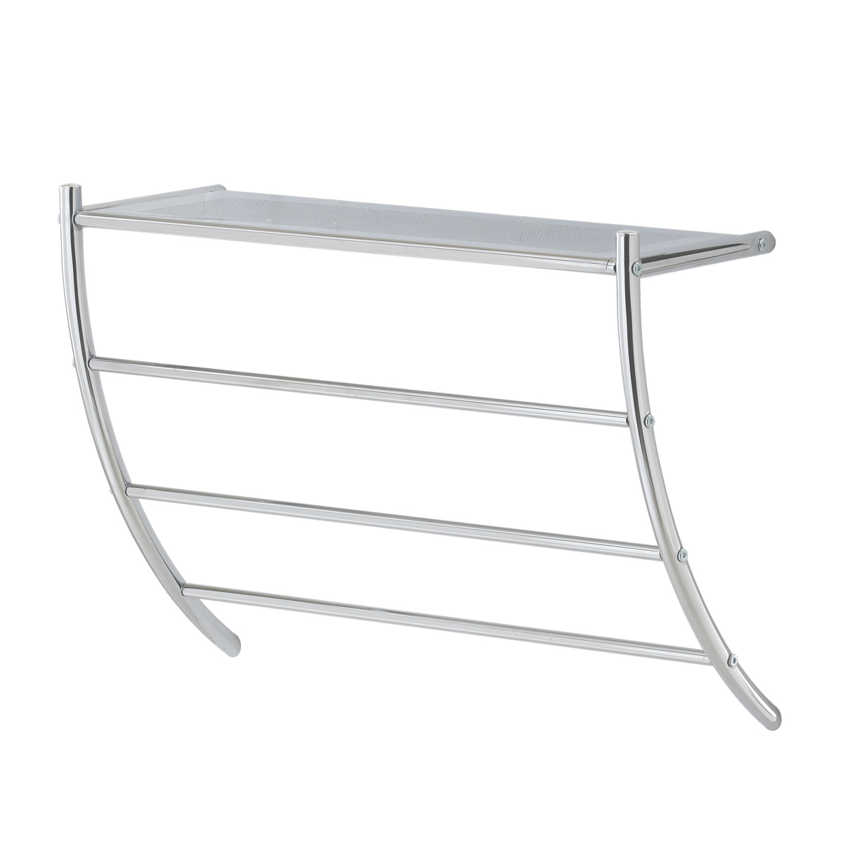 Полотенцедержатель с полкой 57 см, хром. (1) "swensa" swfl-01