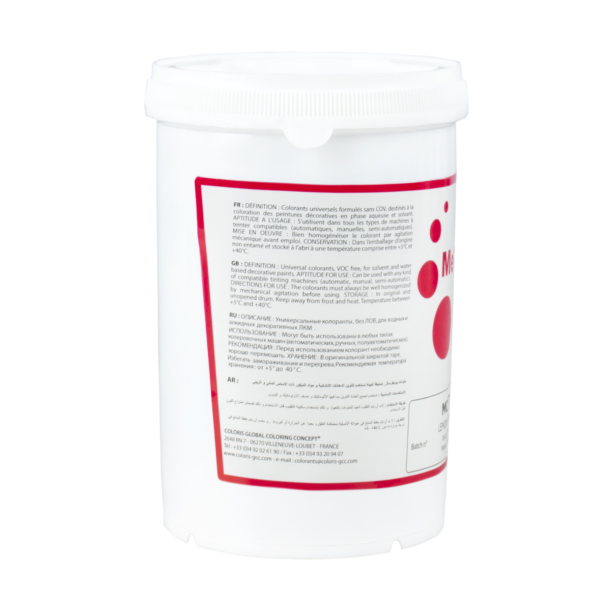 Колорант mc  zt (citron yellow) 1 л "рогнеда"