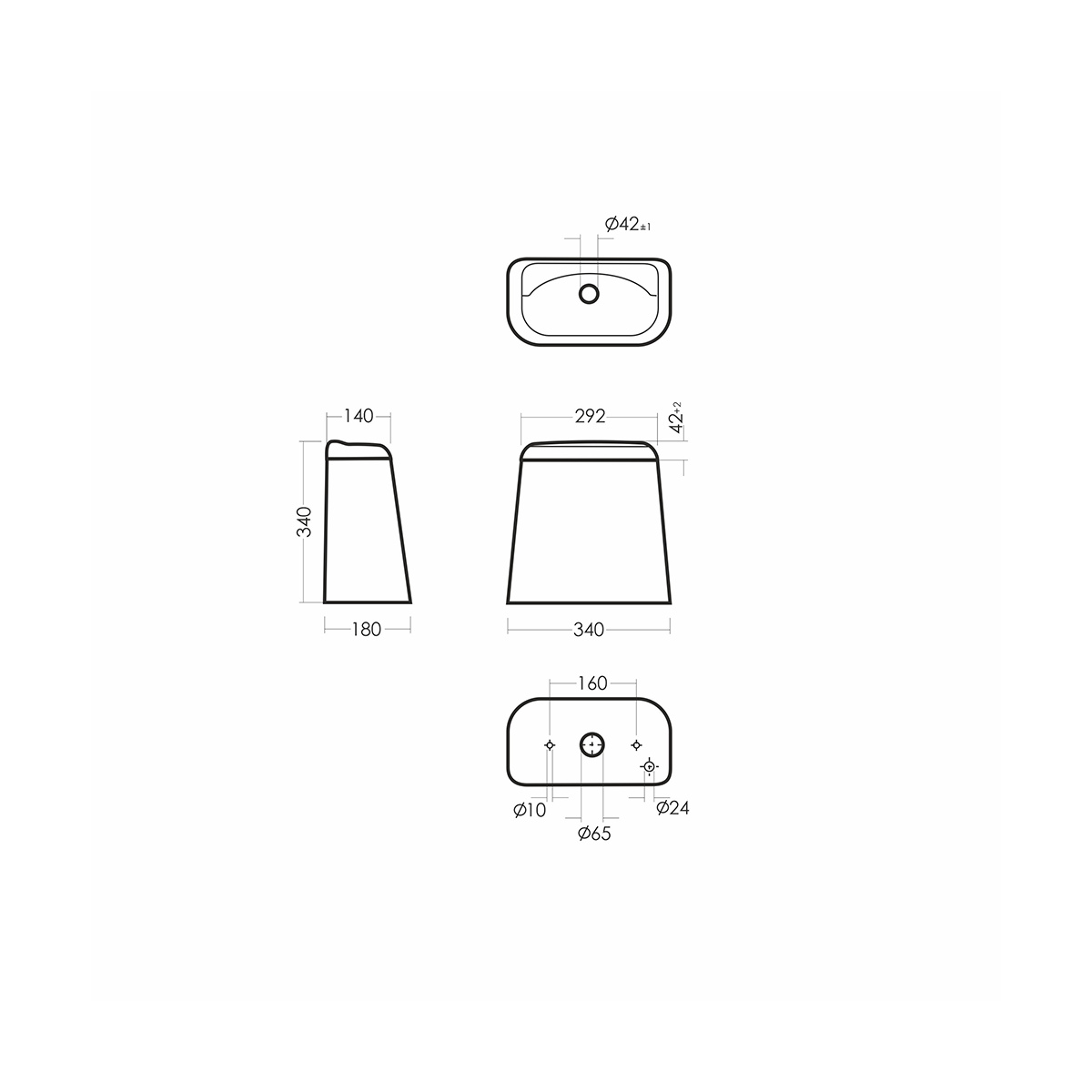 Унитаз напольный "идеал" комфорт белый "sanita" wc.cc/ideal/2-dm/wht.g/s1