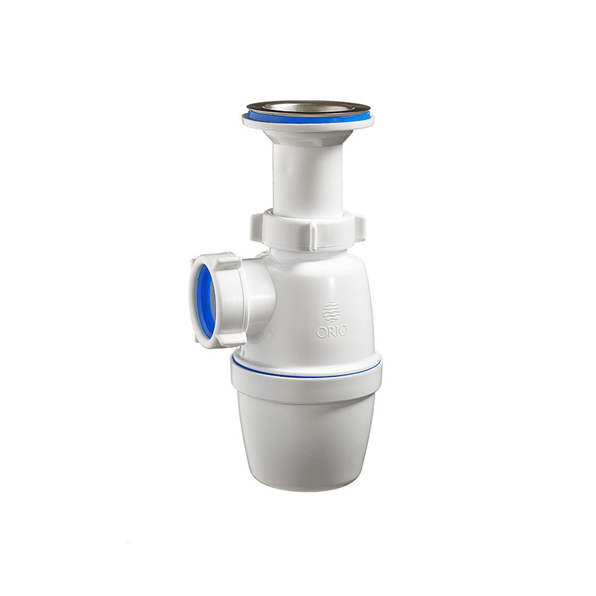 Сифон 1 1/2" х 40 мм с литым выпуском (1/60) "orio" а-4002