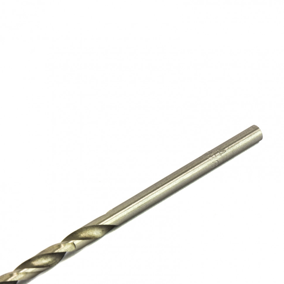 Сверло по металлу, 4 х 119 мм, полированное, удл, HSS, 10 шт, цилиндрический хвостовик Matrix (715040)