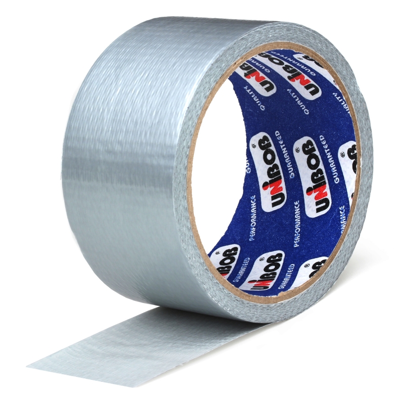 Лента клейкая хозяйств. 48 мм х 10 м серая (36) "unibob"