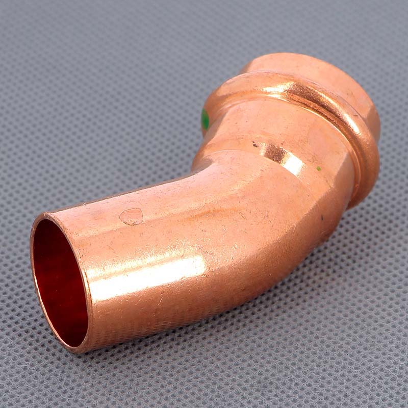 Угол-вставка 45° пресс медный Profipress VIEGA 28