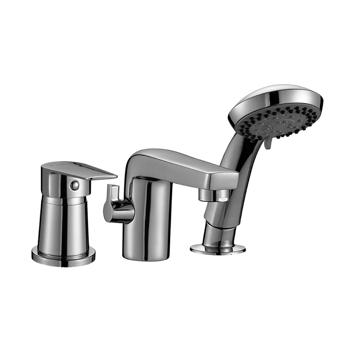 Смеситель для ванн  s35-39  (встраиваемый) на 3 отверстия  (1/8) "rossinka"