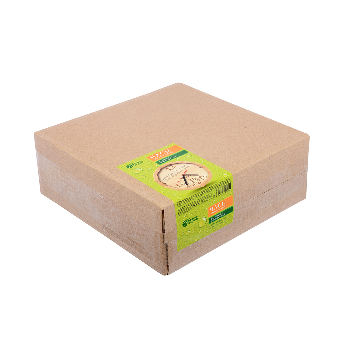 Часы кварцевые для бани и сауны "в бане всегда время париться!" (бочка) (1/5) "банные штучки" 39100