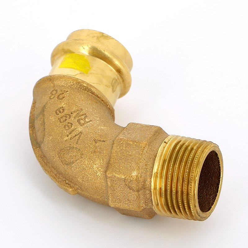 Угол пресс-Н медь Profipress G VIEGA 28x1"