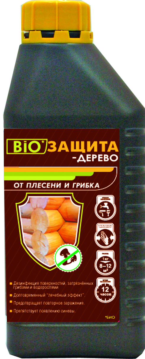 Биозащита-дерево тонированная 1 кг (6) "вгт"