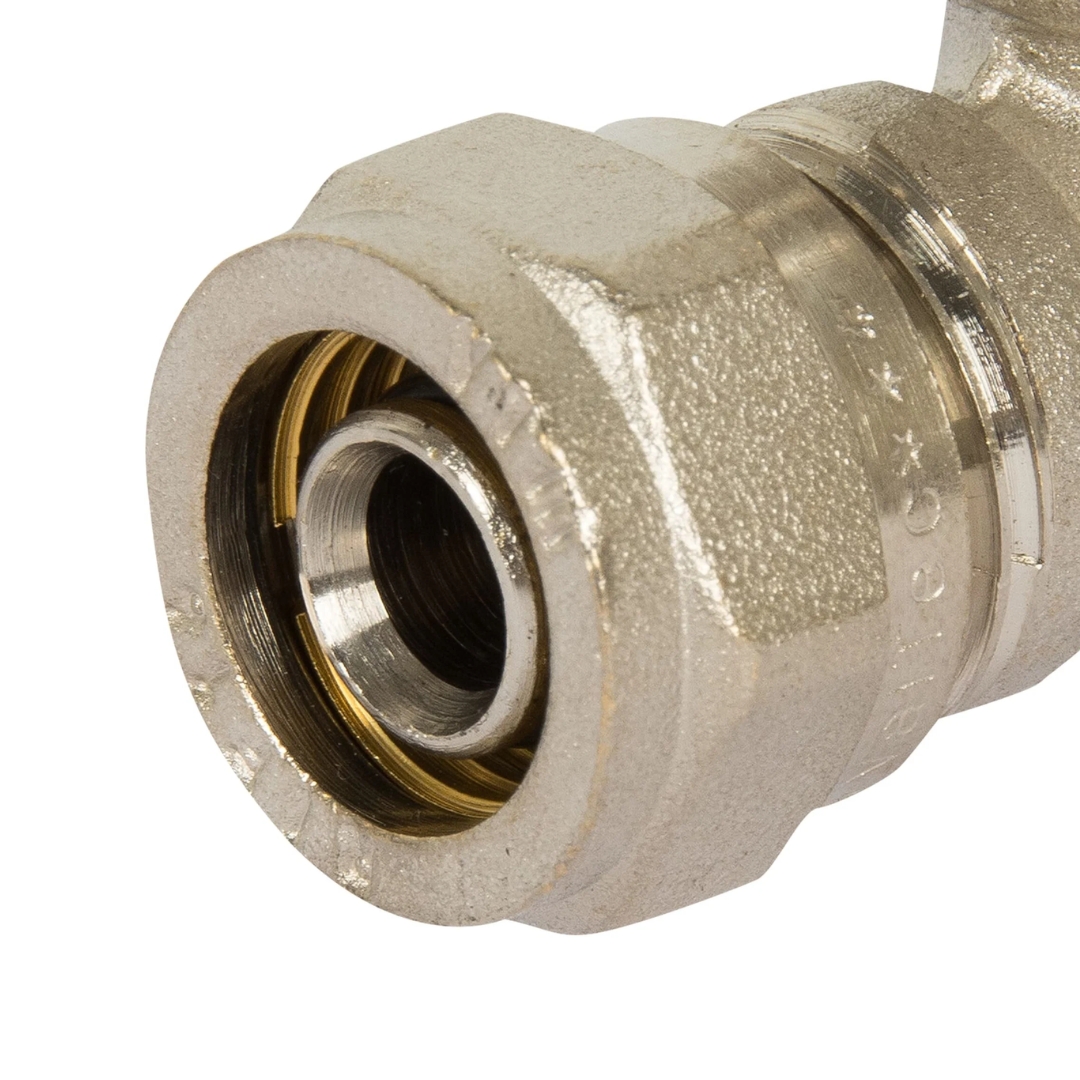 Тройник обжимной для металлополимерных труб 20 х 16 х 16 мм VALTEC