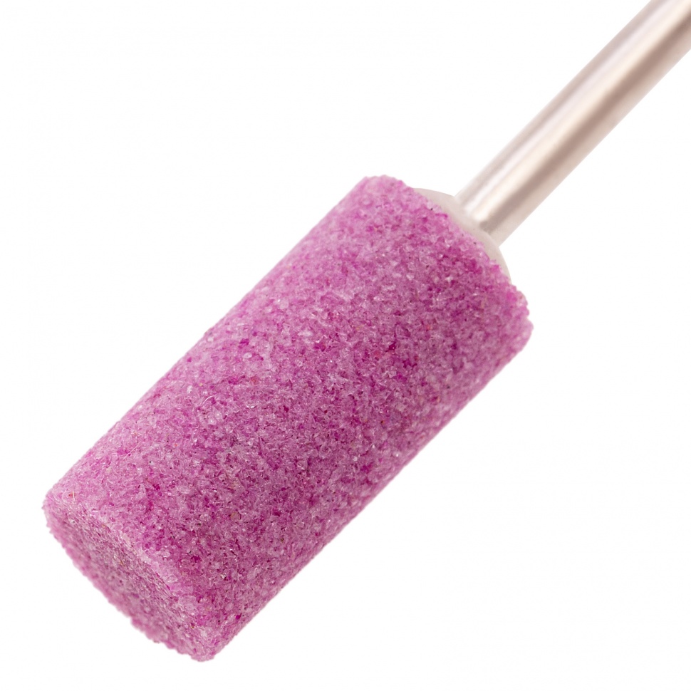 Шарошка абразивная, цилиндр, 10 x 20 x 3 мм, F80, 3 шт Matrix (76018)