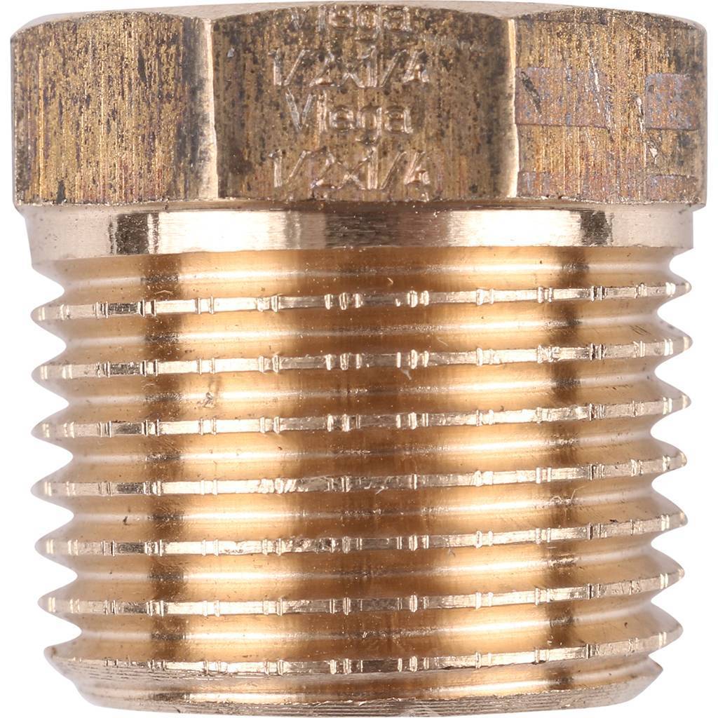 Футорка редукционная НВ 1/2" x 1/4" бронза VIEGA (319076)