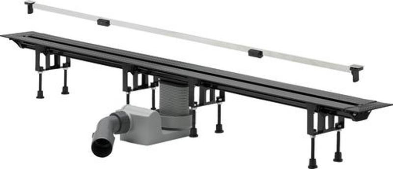 Лоток душевой Advantix Vario VIEGA с матовой решеткой 300-1200