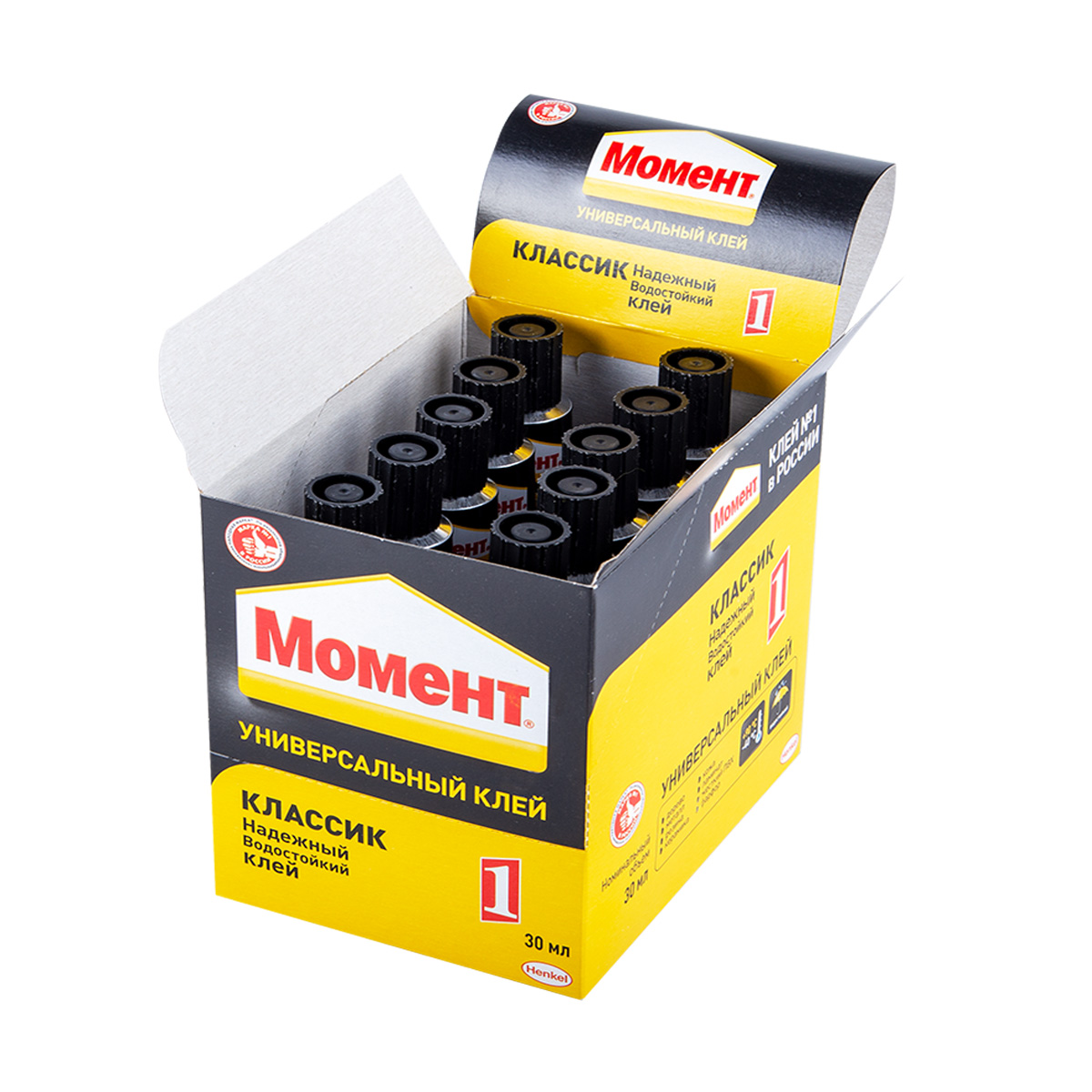 Клей момент  30 мл в шоу-боксе (10/120)  хенкель