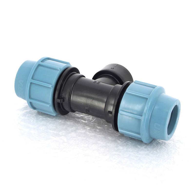 Тройник ПНД переходной под обжим ВР 32 x 1" полиэтиленовый UNIDELTA