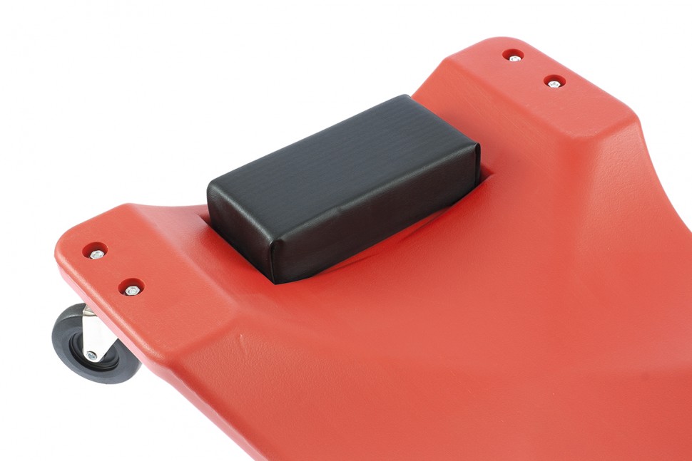 Лежак ремонтный на шести колесах, 1000 х 475 х 128 мм, пластиковый Matrix (567485)