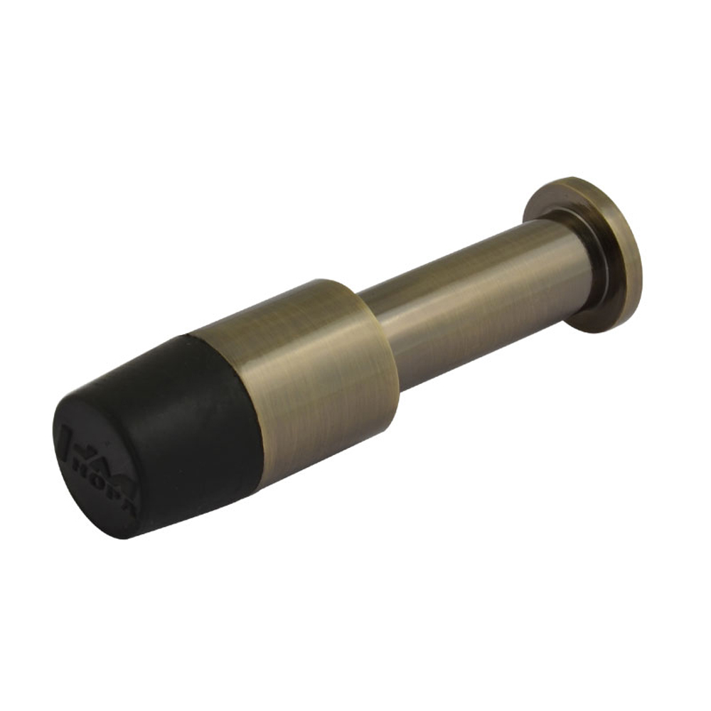 Ограничитель дверной 104  матов. никель (12/120) "нора-м"