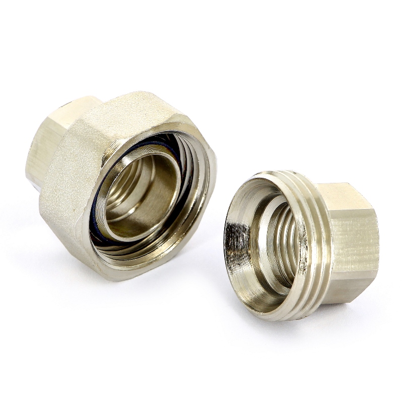 Американка с прокладкой O-RING 1" x 1" (ВР) никель UNI-FITT