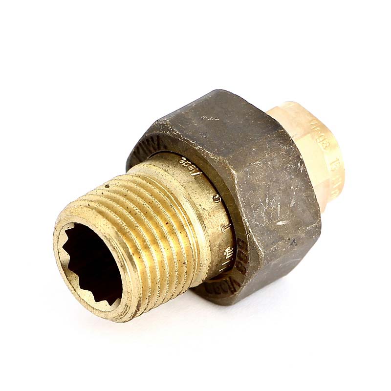 Американка с плоской прокладкой VIEGA пайка НР 15x1/2"