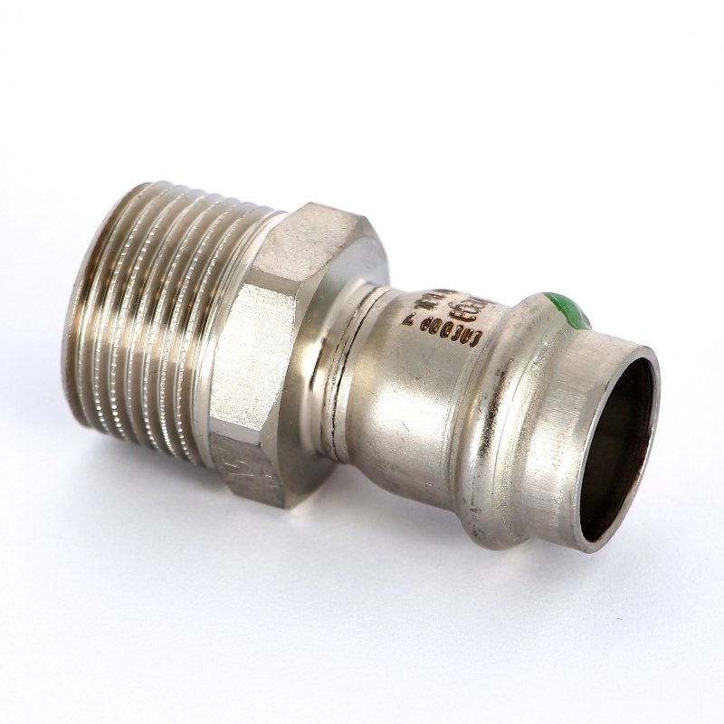 Муфта пресс-Н 18х3/4" нержавеющая сталь Sanpress Inox VIEGA