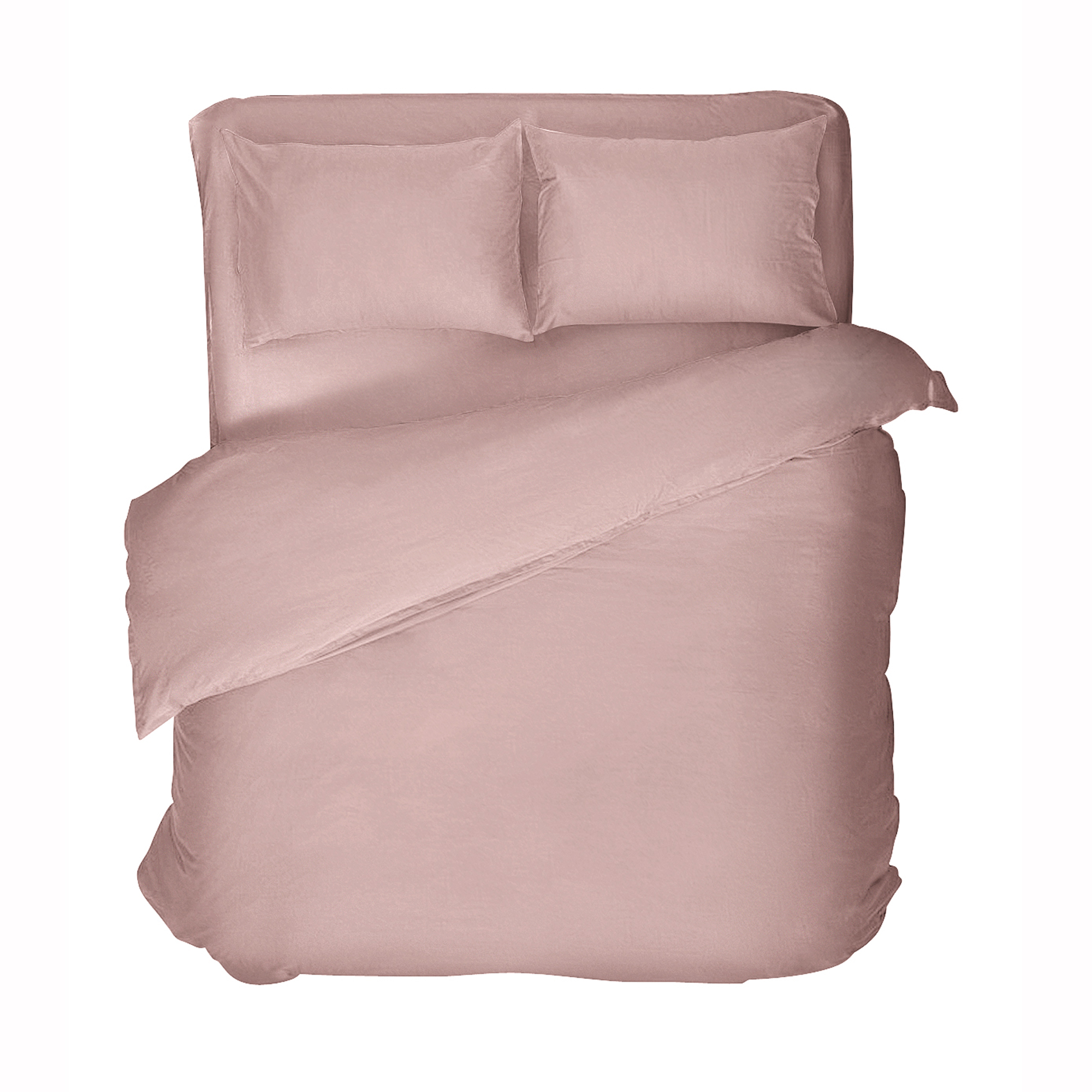 Постельное белье "verossa melange" desert rose евро