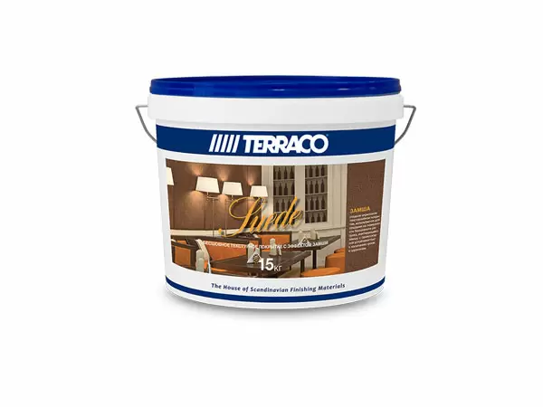 TERRACO TERRACOAT SUEDE штукатурка декоративная,фасадная, акриловая, замша NP(25кг)