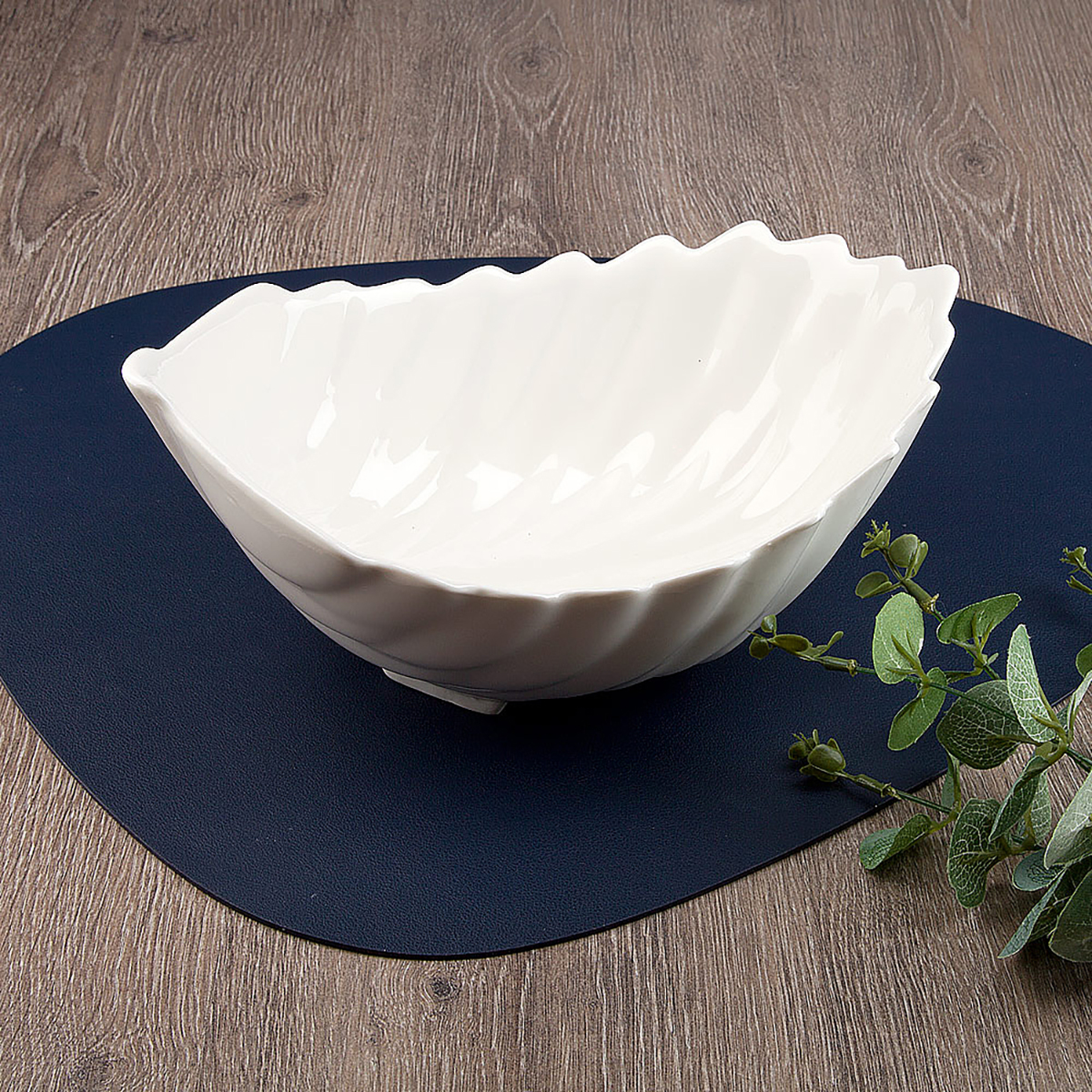 Салатник "маршмеллоу" 26*17*6 см, фарфор (4/24) "nouvelle home" 0530122