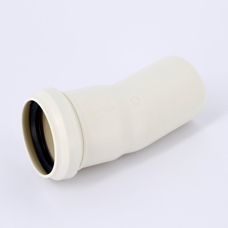 Отвод 15° для вн.канализации d=50 мм шумоизолированный SINIKON Комфорт