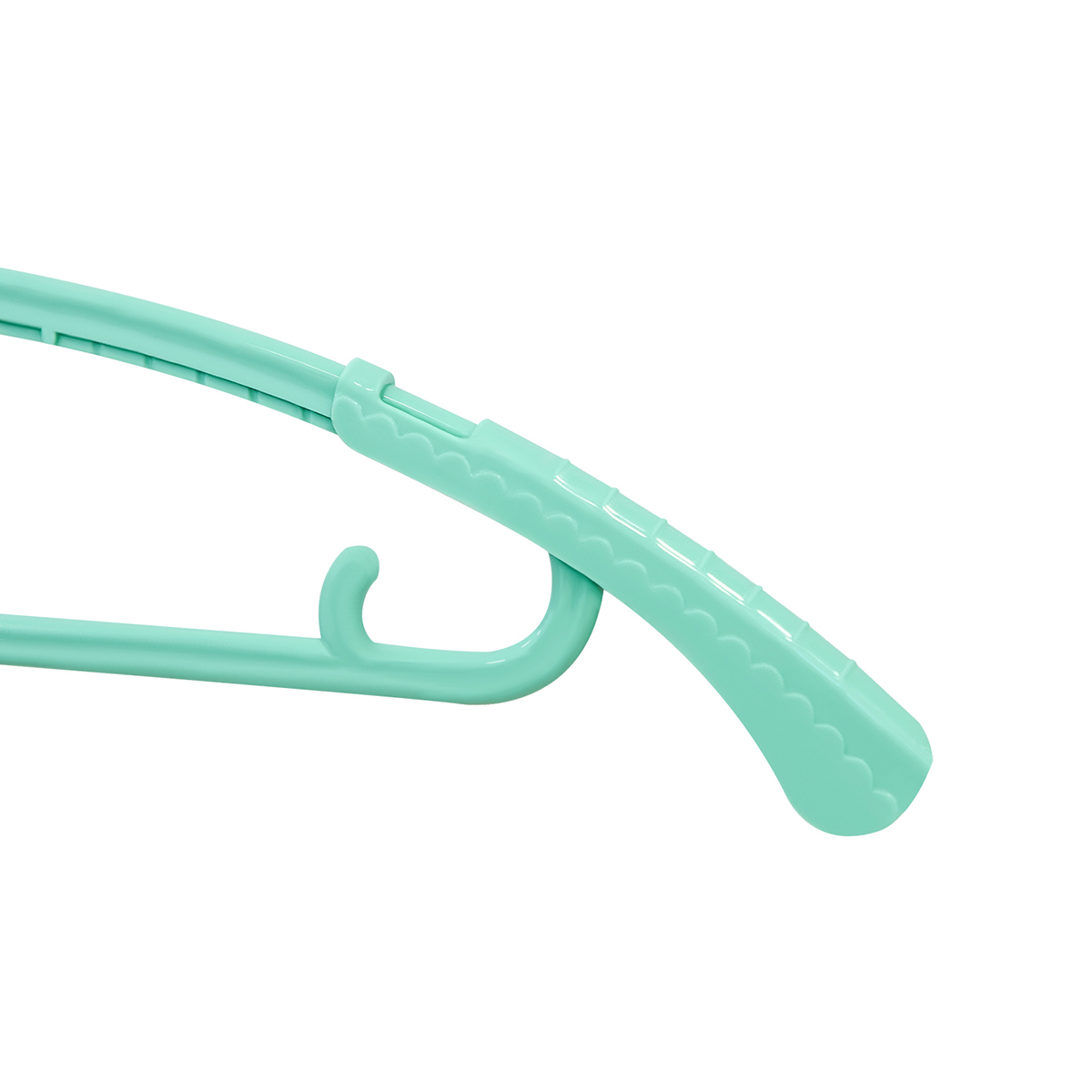 Вешалки для детской одежды "путешастики" (4 шт.) пласт. (мятный) (1/64) "valiant" kh-p30-m