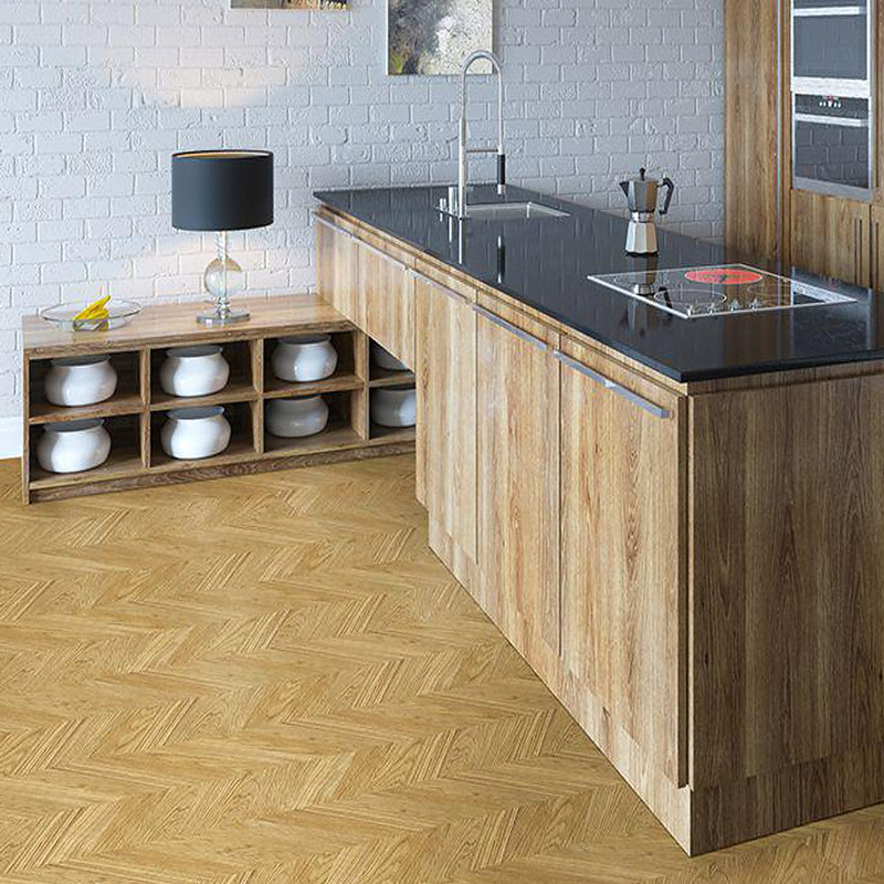 Пробковый пол Corkstyle Chevron Gold (click) 10 мм