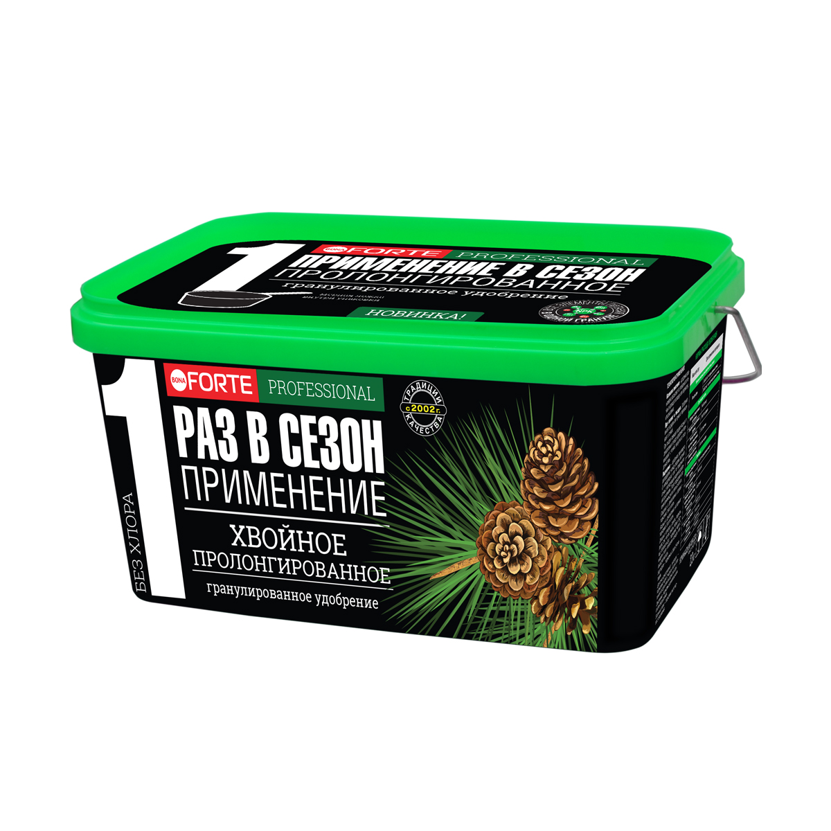 Удобрение "bona forte" хвойное 3 л (гранул.) (1/4)