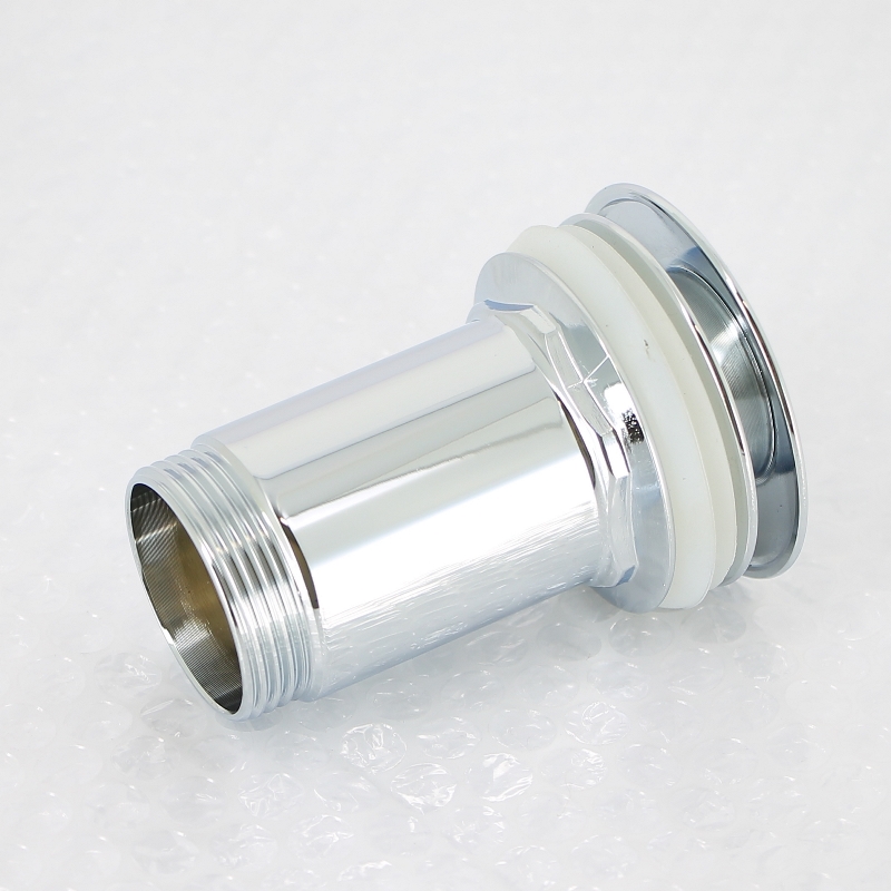 Выпуск Alcaplast 1"1/4 Click-clack без перелива металл большая пробка хром