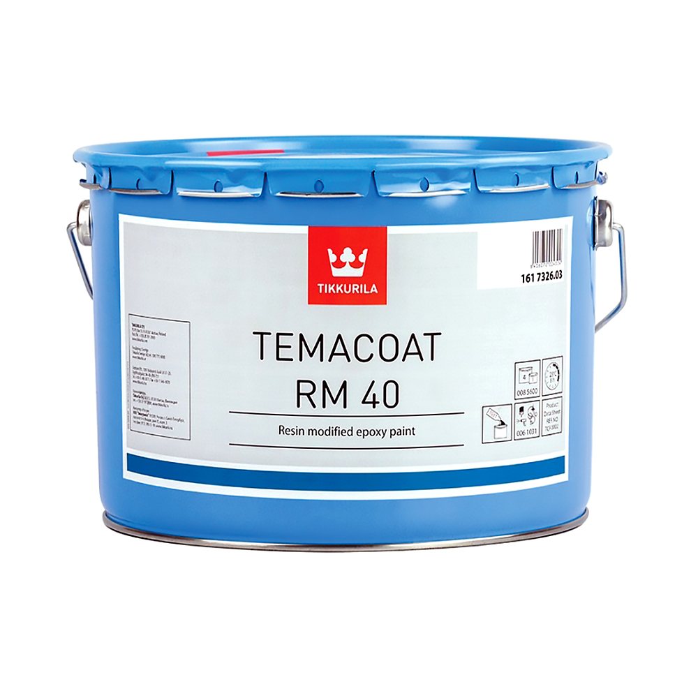Краска эпоксидная "темакоут" рm40 tch 14,4 л (1/22) "тиккурила"