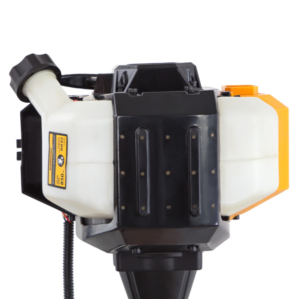 Триммер бензиновый DR-43S, 43 см3, разъемная штанга, состоит из 2 частей Denzel (96274)