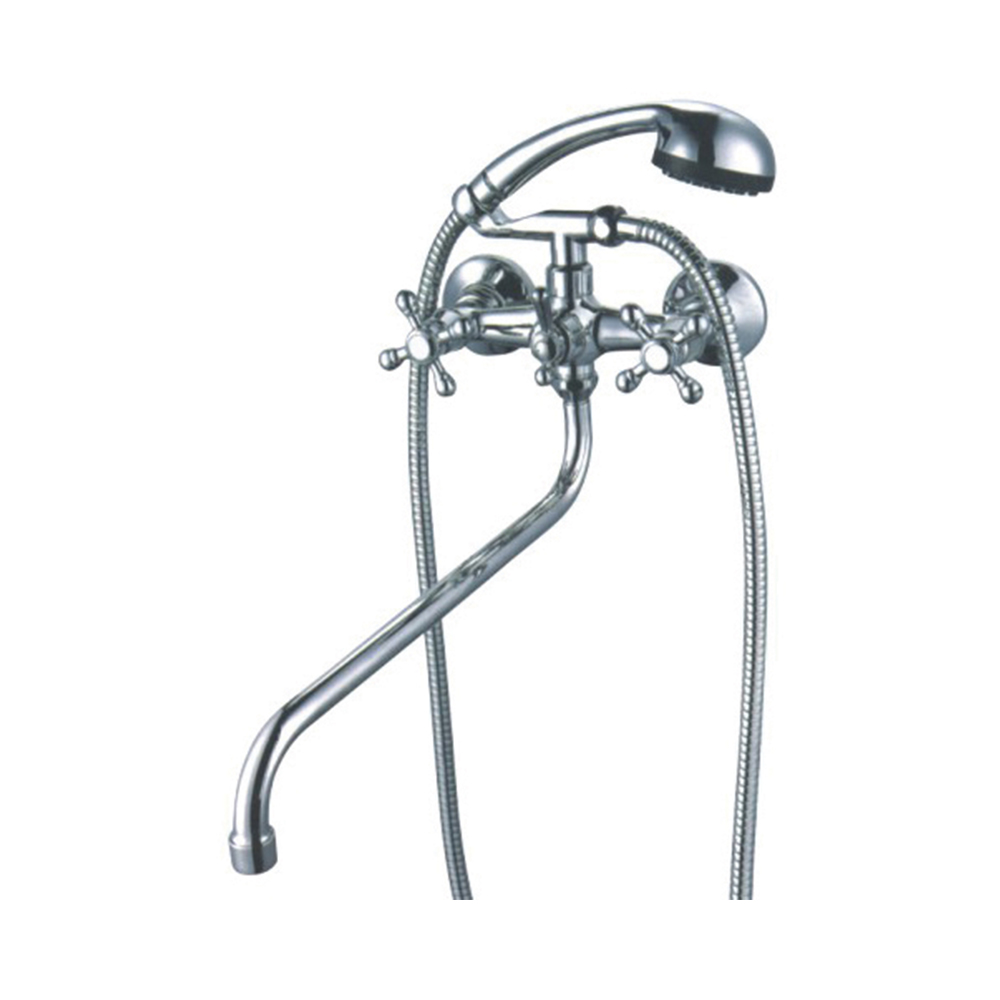 Смеситель для ванн fz 428-a07 длинный излив (1/10) "fauzt"