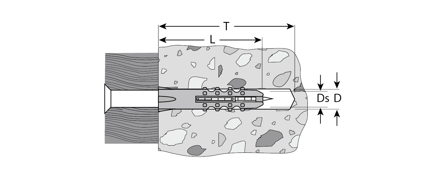 ЗУБР 6 х 25 мм, 1000 шт, дюбель (4-301060-06-025)