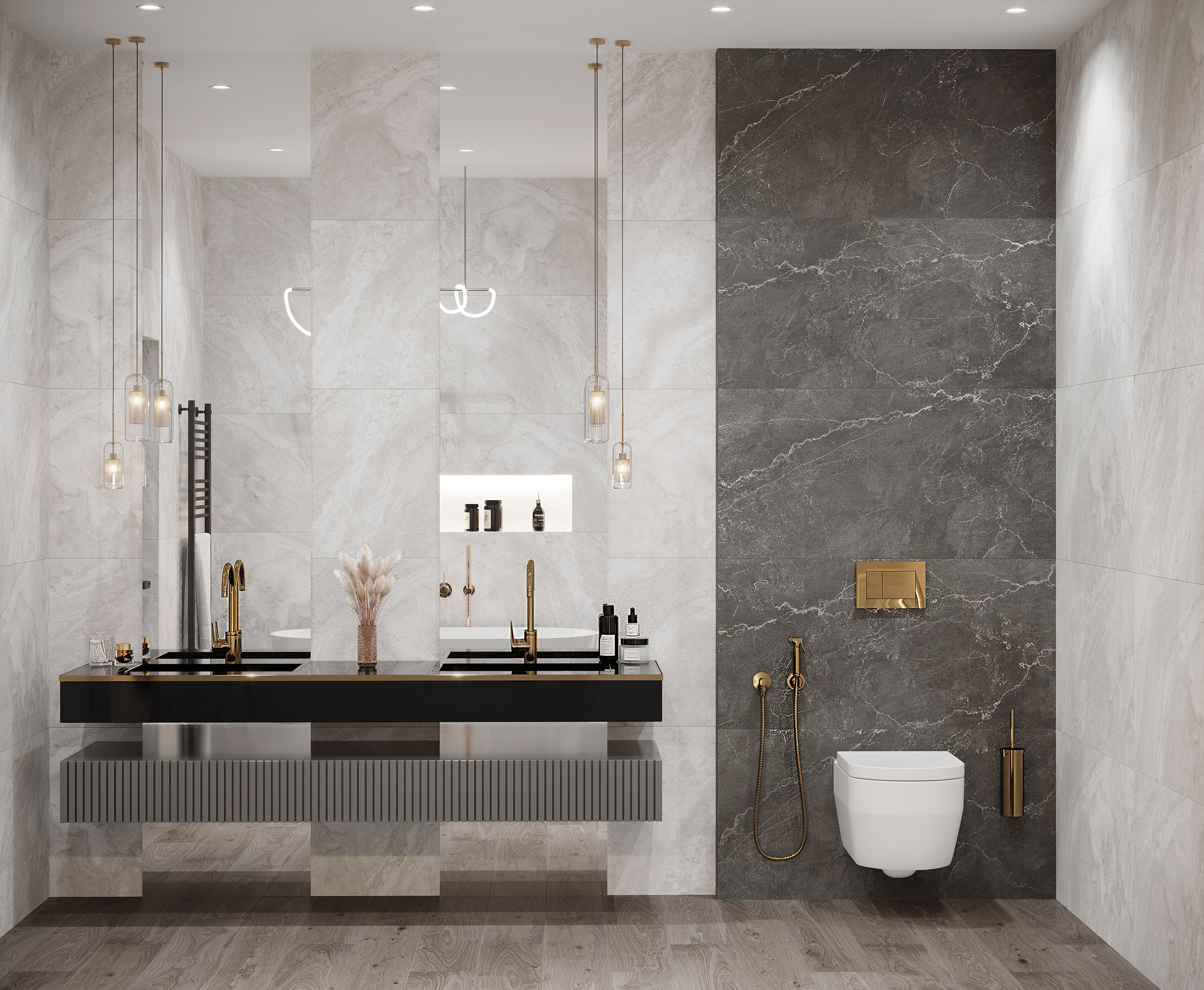 Titan white керамогранит cтруктурный 60x60