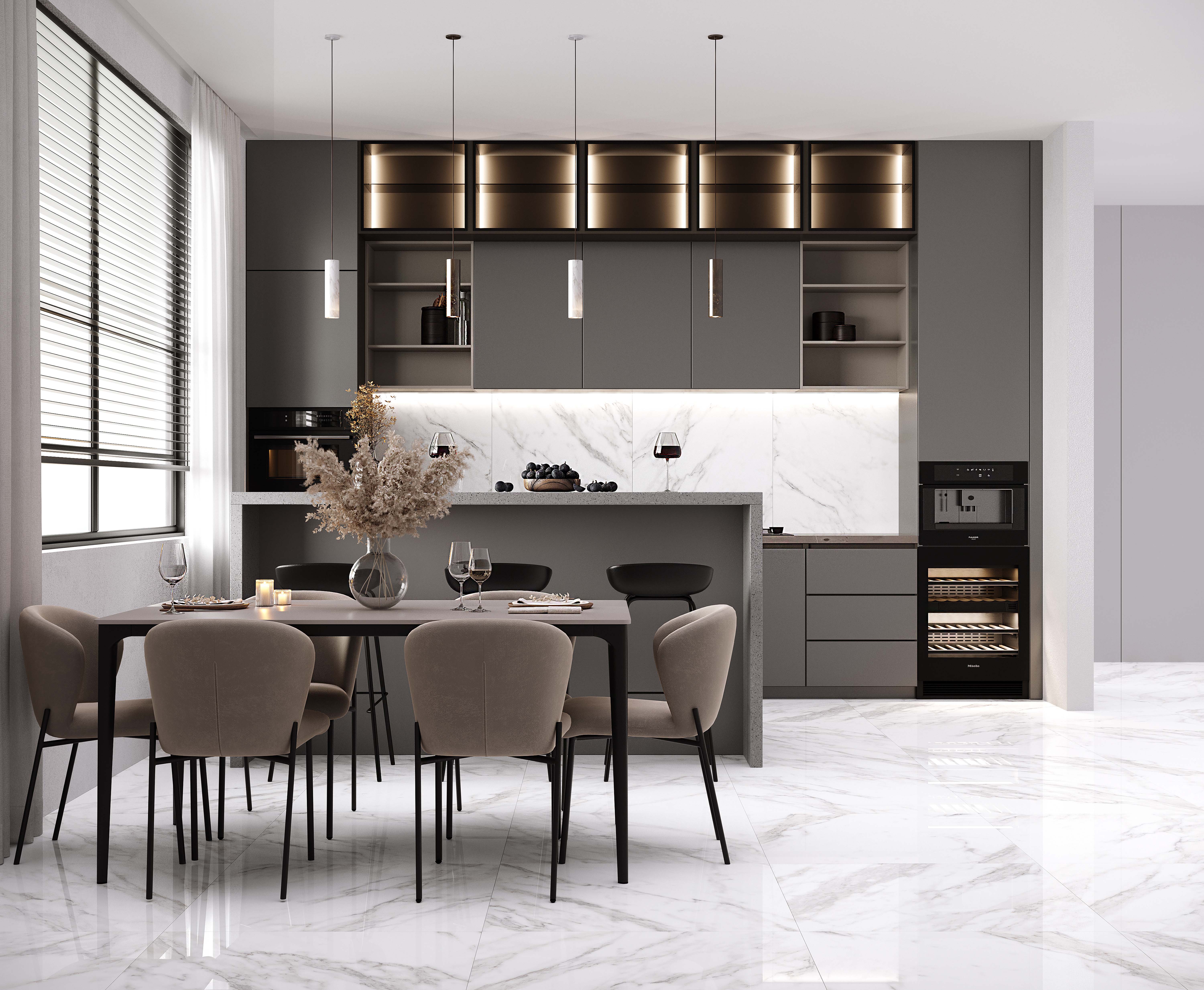 Salm керамогранит полированный 80x160