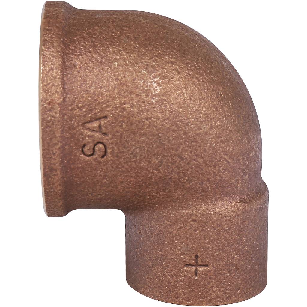 Угол переходной 18x3/4" (ВР) SANHA под пайку бронзовый 140901834
