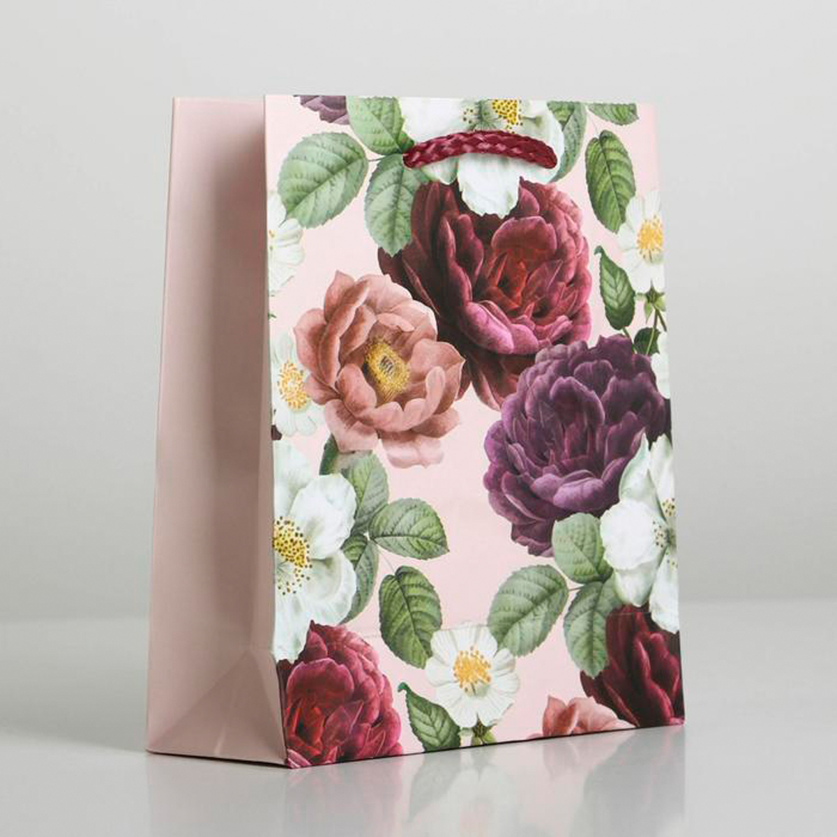 Пакет подарочный ламинир. "love" 12*15*5,5 см (1/95) "доступные радости" 6582681