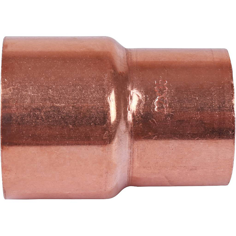 Муфта 42х35 переходная двухраструбная медная SANHA под пайку 152404235